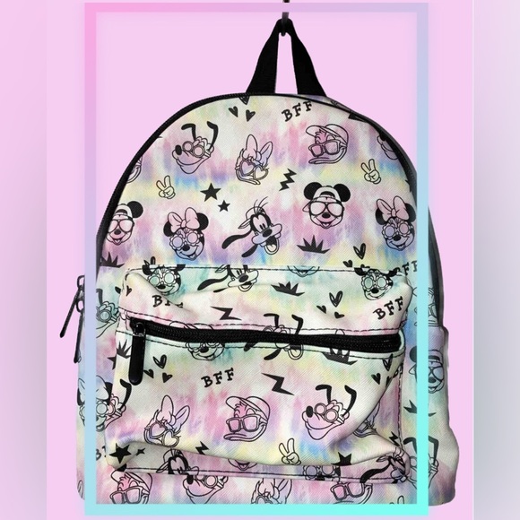 Disney Handbags - Disney Pastel tie-dye backpack